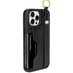 SaharaCase FingerGrip MagSafe Phone Case for iPhone 15 Pro Max, Shock Absorbing, Black (CP00484)