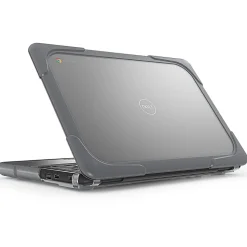 SaharaCase Hard Shell Laptop Case for Dell Chromebook, Gray/Clear (LT00054)