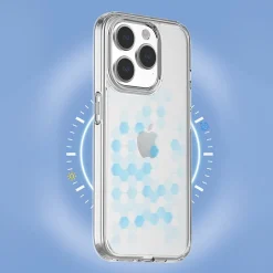 SaharaCase Hybrid-Flex Hard Shell MagSafe Phone Case for iPhone 15 Pro, Shock Absorbing, Clear (CP00456)