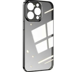 SaharaCase Hybrid-Flex Hard Shell MagSafe Phone Case for iPhone 15 Pro Max, Shock Absorbing, Black (CP00471)