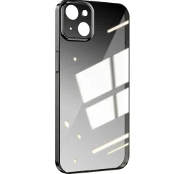 SaharaCase Hybrid-Flex Ultra Thin MagSafe Phone Case for iPhone 15, Shock Absorbing, Black (CP00440)