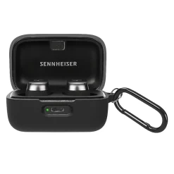 SaharaCase Venture Silicone Case for MOMENTUM True Wireless 4 Earbuds, Black (HP00131)