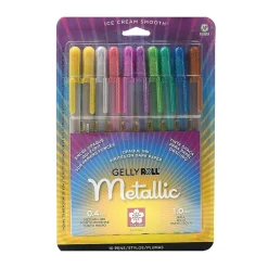 Sakura Gelly Roll Metallic Pen Sets Set Of 10 [Pack Of 2] (2PK-57370)