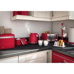 Salton Swan Retro 1L Storage Ware, Set of 3 Canisters (SWKA1020RN)