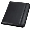 Samsill Professional Leather Padfolio/Notepad, Black (70820)