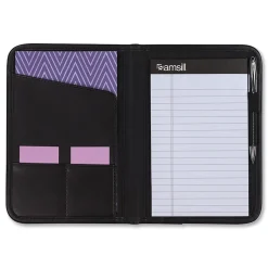 Samsill Professional Padfolio, Black (SAM70811)