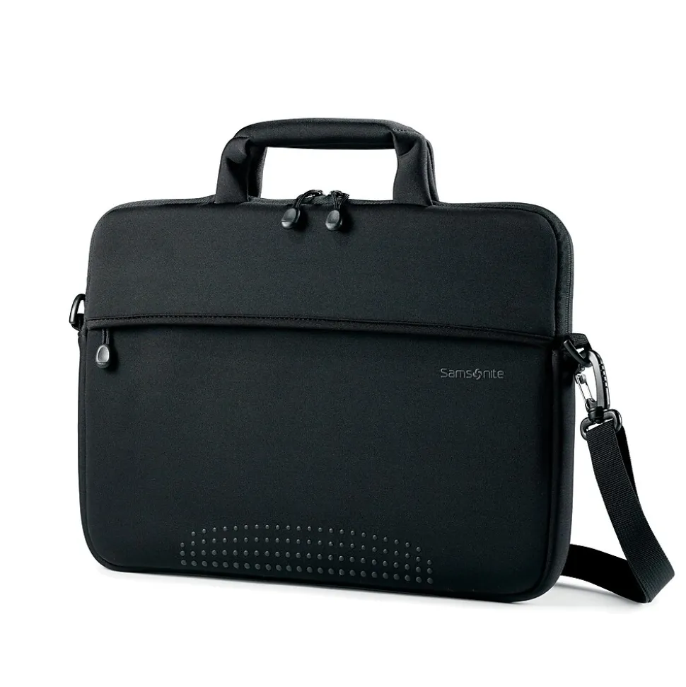 Samsonite Aramon Laptop Notebook, Black Neoprene (43331-1041)