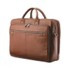 Samsonite Classic Leather Top Loading Briefcase, Cognac (126039-1221)