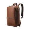 Samsonite Classic Leather Laptop Backpack, Solid, Cognac (126036-1221)