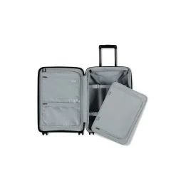 Samsonite Elevation Plus 23" Hardside Carry-On Suitcase, 4-Wheeled Spinner, TSA Checkpoint Friendly, Triple Black (142910-2620)