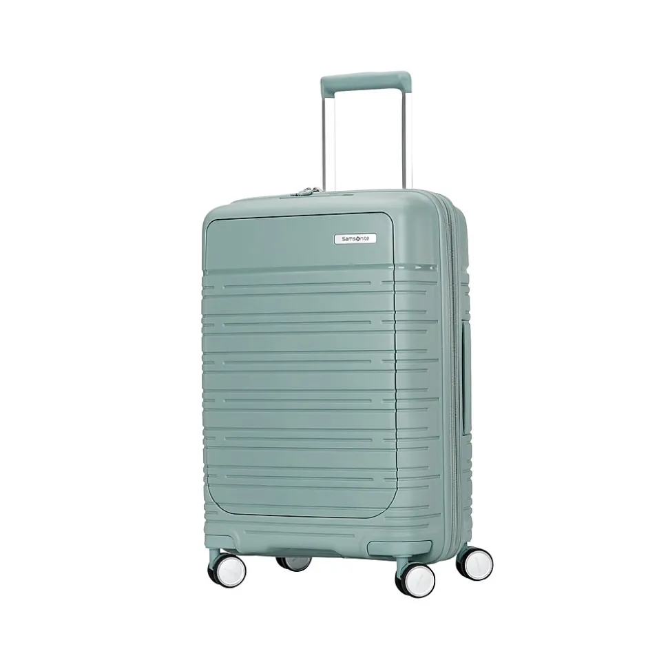 Samsonite Elevation Plus 23" Hardside Carry-On Suitcase, 4-Wheeled Spinner, TSA Checkpoint Friendly, Cypress Green (142910-1244)