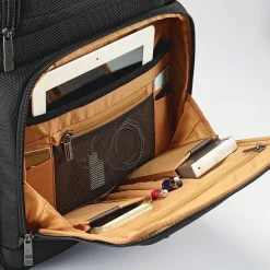 Samsonite Kombi Backpack, Solid, Black/Brown (92310-1051)