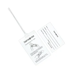 Samsonite Luggage Tag, Clear (91831-1212)