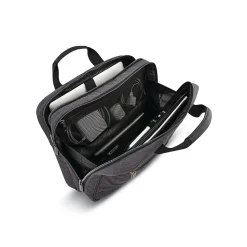 Samsonite Modern Utility Polyester Laptop Briefcase, Charcoal (126442-5794)