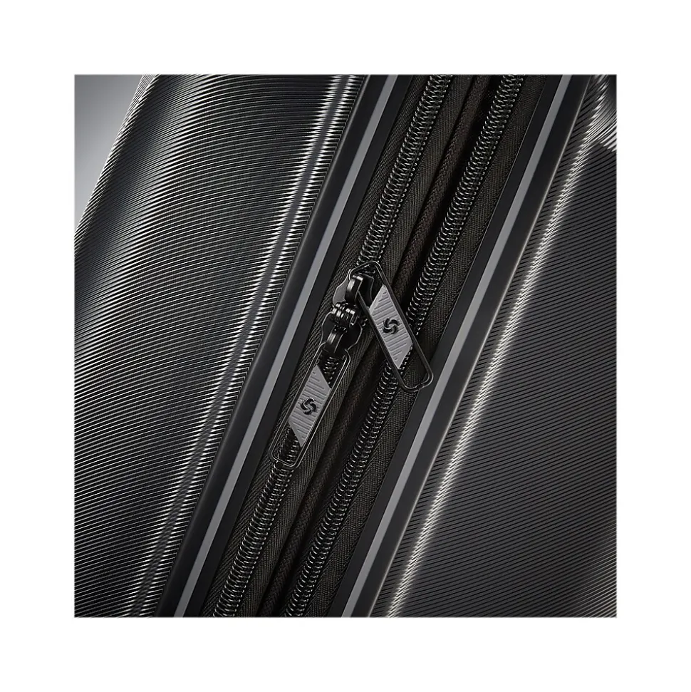 Samsonite Opto PC 2 22" Hardside Carry-On Suitcase, 4-Wheeled Spinner, Black (131421-1041)