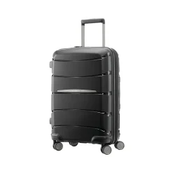 Samsonite Outline Pro 23" Hardside Carry-On Suitcase, 4-Wheeled Spinner, TSA Checkpoint Friendly, Midnight Black (137393-1548)