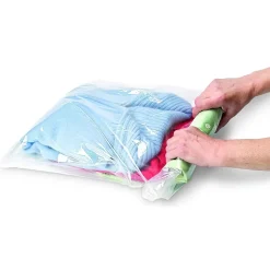 Samsonite 12-Piece Plastic Travel Pouch Set, Waterproof, Clear (51714-1212)