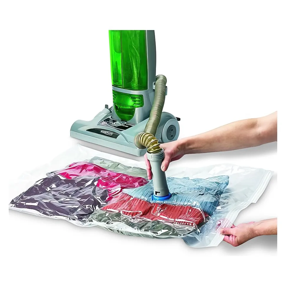 Samsonite 12-Piece Plastic Travel Pouch Set, Waterproof, Clear (51714-1212)