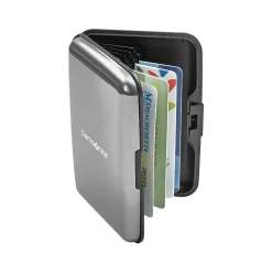 Samsonite RFID Aluminum Travel Wallet, Silver (89057-1422X)