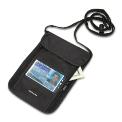 Samsonite RFID Security Neck Pouch, Polyester, Black (91149-1041)