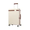 Samsonite Virtuosa 23" Hardside Carry-On Suitcase, 4-Wheeled Spinner, TSA Checkpoint Friendly, Off-White (149176-1627)