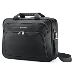 Samsonite Xenon 3.0 Polyester Briefcase, Laptop Compatible, Black (89436-1041)