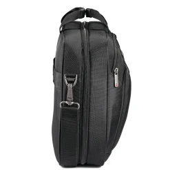 Samsonite Xenon 3.0 Polyester Briefcase, Laptop Compatible, Black (89436-1041)