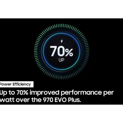 Samsung 990 EVO 2TB M.2 PCIe 5.0 NVMe Internal Solid-State Drive, V-NAND TLC (MZ-V9E2T0B/AM)
