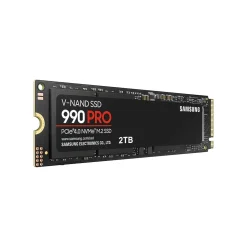 Samsung 990 PRO 2TB M.2 PCI Express 4.0 Internal Solid-State Drive, V-NAND (MZ-V9P2T0B/AM)
