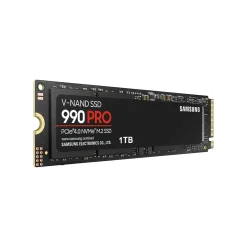 Samsung 990 PRO 1TB M.2 PCI Express 4.0 Internal Solid State Drive, V-NAND (MZ-V9P1T0B/AM)