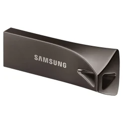 Samsung BAR Plus 64GB USB 3.1 Type A Flash Drive, Titan Gray (MUF-64BE4/AM)