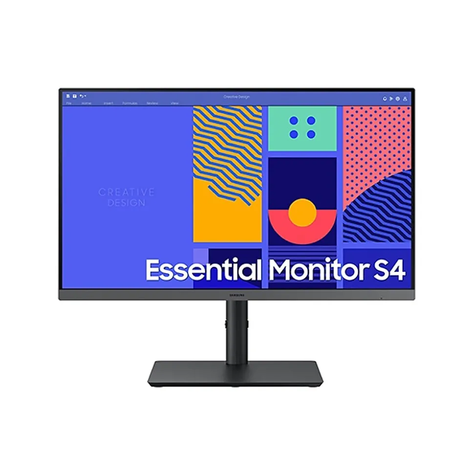 Samsung Essential 27" IPS Monitor, Black (S27C432GAN)