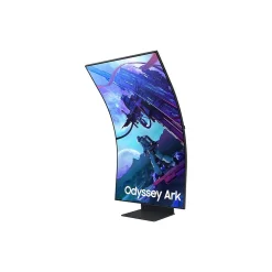 Samsung Odyssey Ark 2nd Gen. 55" Curved 4K Ultra HD 165Hz QLED Gaming Monitor, Black (LS55CG970NNXGO)