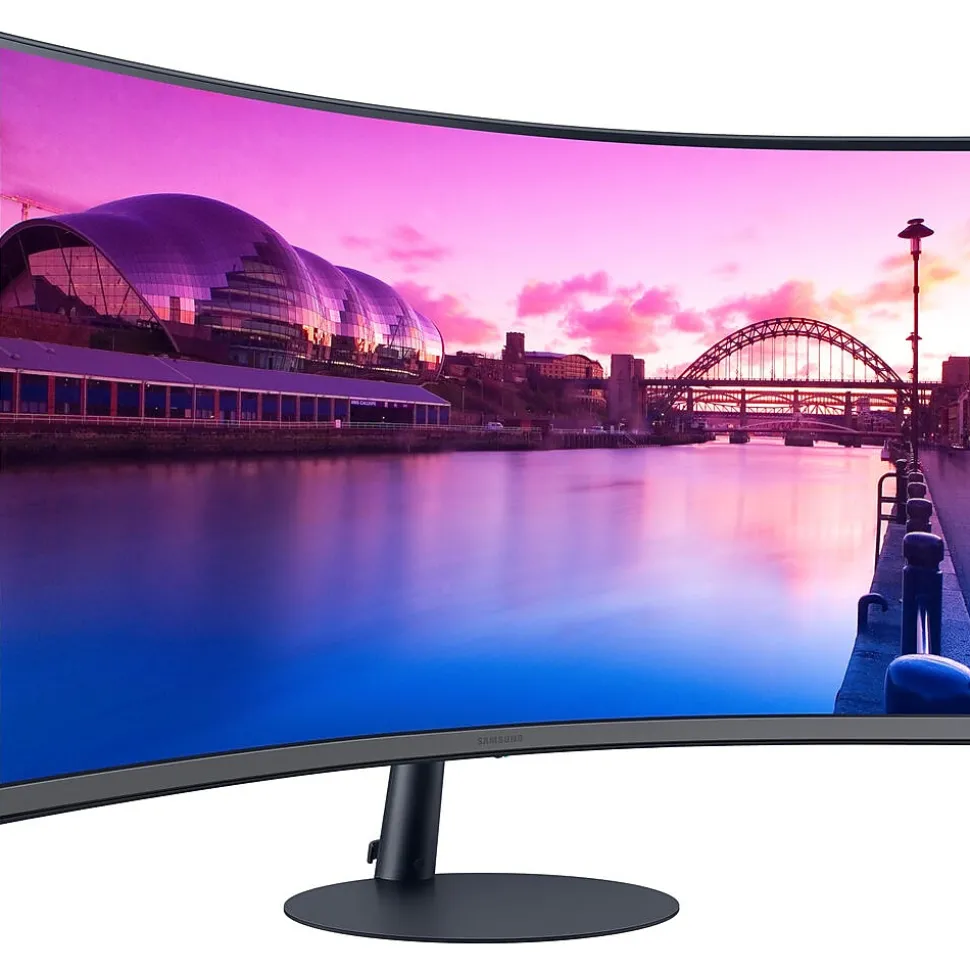 Samsung S39C 32" Curved 75Hz LCD Monitor, Black (LS32C392EANXGO)