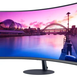 Samsung S39C 27" Curved 75Hz LED Monitor, Black (LS27C392EANXGO)