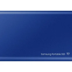 Samsung T7 2TB USB 3.2 Portable Solid State Drive, Blue (MU-PC2T0H/AM)
