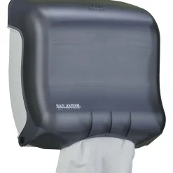 San Jamar Folded Paper Towel Dispenser, Black Pearl (SANT1750TBKRD)