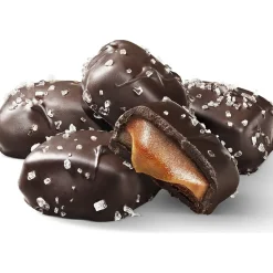 Sanders Small Batch Wonders Snack-Size Sea Salt Dark Chocolate Caramels, 24 oz., 48 Pieces/Box (27162)