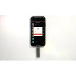 SanDisk Dual Phone 256GB USB 3.2 Type-C/Lightning Flash Drive, Black (SDIX70N-256G-AG6NE)