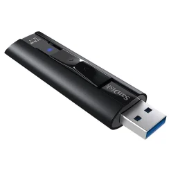 SanDisk Extreme Pro 256GB USB 3.1 Type A Flash Drive, Black (SDCZ880-256G-A46)