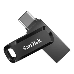 SanDisk Ultra Dual Drive Go 256GB USB 3.1 Type-C Flash Drive, Black (SDDDC3-256G-A46)
