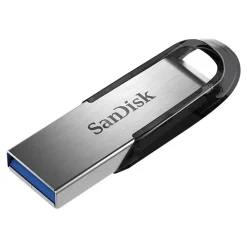 SanDisk Ultra Flair 128GB USB 3.0 Type A Flash Drive, Silver (SDCZ73-128G-A46)