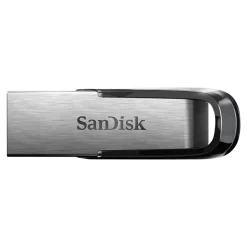 SanDisk Ultra Flair 256GB USB 3.0 Type A Flash Drive, Silver/Black (SDCZ73-256G-A46)