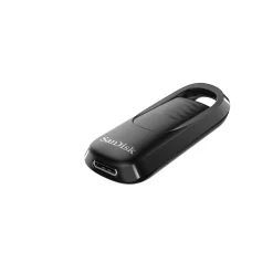 SanDisk Ultra Slider 256GB USB 3.2 Type-C Flash Drive, Black (SDCZ480-256G-A46)