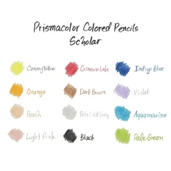 Sanford Prismacolor® Scholar™ Pencil Set, Assorted 24-Color Set