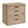 Sauder Aspen Post 2-Drawer Lateral File Cabinet, Letter/Legal Size, Lockable, 30"H x 31"W x 19"D, Prime Oak (427013)