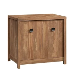 Sauder Cannery Bridge 30" Storage Cabinet with 2 Shelves, Sindoori Mango (429515)