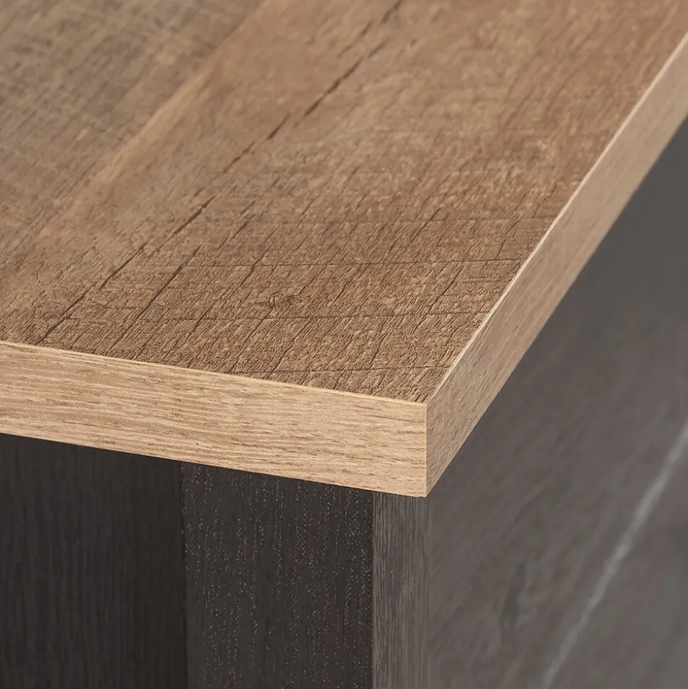 Sauder Cottage Road Lateral File Cabinet, Letter/Legal Size, 30"H x 32"W x 22"D, Raven Oak (431263)