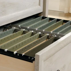 Sauder Edge Water 2-Drawer Lateral File Cabinet, Letter/Legal Size, Chalked Chestnut (418796)