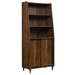Sauder Harvey Park 70"H 5-Shelf Bookcase, Grand Walnut (420282)
